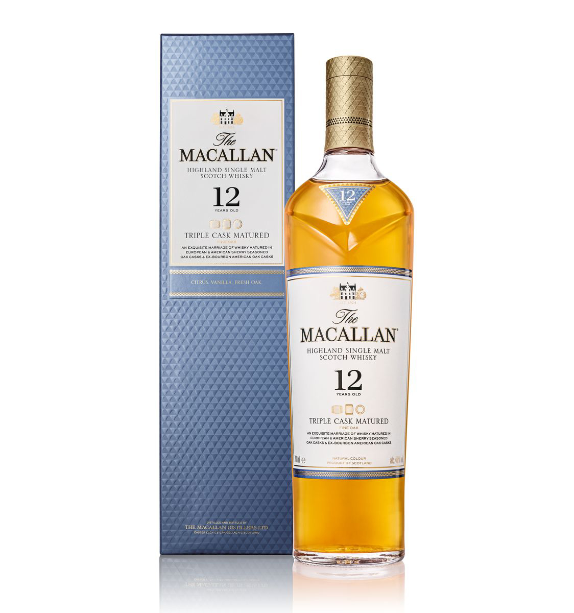 Macallan 12 YO Triple Cask Malt Whisky
